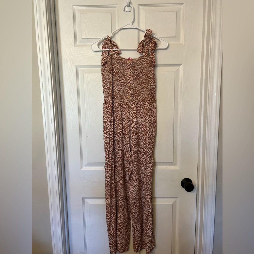 Pink Lily romper size medium